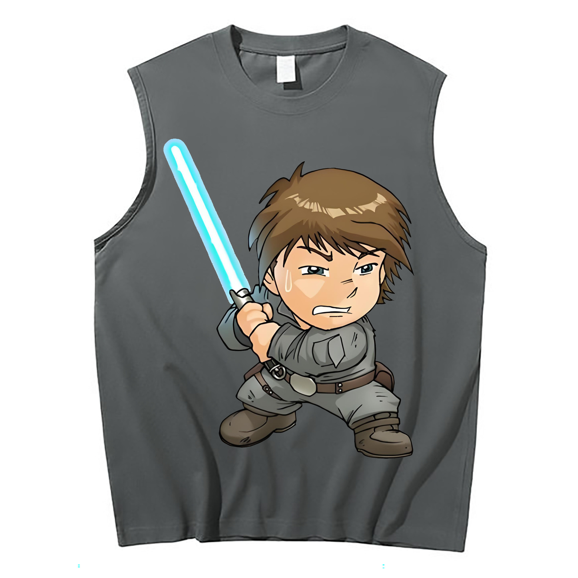 （画像用） スター・ウォーズ Star Wars コットン100％タンクトップ（フロントプリント）